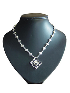 Collier de croix de Vampire Knight argent