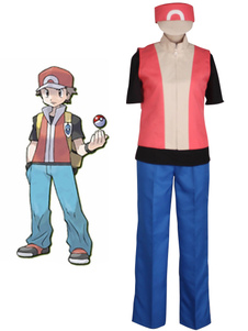 Costume de Cosplay de Pokemon Ash Ketchum