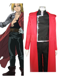 Toussaint Cosplay Costume de Edward Elric dans Full Metal Alchemist