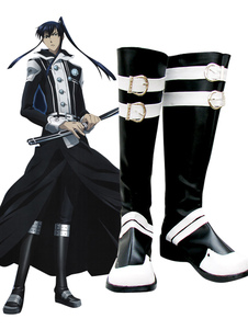 Chaussures de cosplay de D.Gray Man comme Kanda Yuu