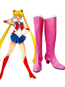 Chaussures cosplay comme Tsukino Usagi de Sailor Moon