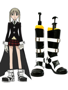 haussures de Cosplay en cuir imité pour Mangeur d'âme Maka