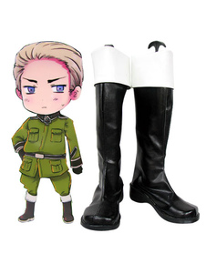 Toussaint Cosplay Chaussures de Axis Powers Hetalia comme German Ludwig