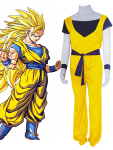 Dragon Ball fils Goku Halloween Cosplay Costume Super Saiyan 3
