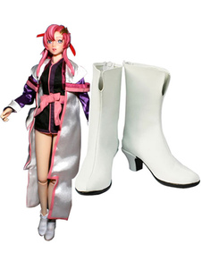 Chaussures de cosplay comme Lacus Clyne de Gundam Seed