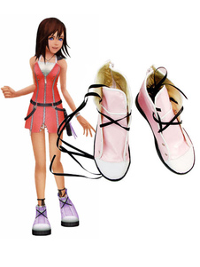Chaussures de Cosplay en cuir imité pour Kingdom Hearts Kairi