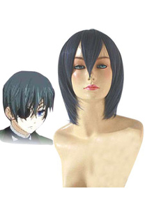 Toussaint Cosplay Perruque de Kuroshitsuji Ciel