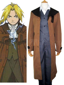 Costume de Edward dans Fullmetal Alchemist, cosplay de Halloween