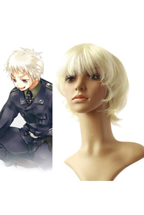 Toussaint Cosplay Perruque puissances de l'Axe Gilbert Bailshumit