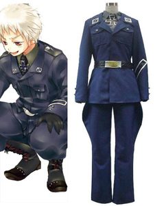 Toussaint Cosplay Costume d'Axis Powers Prussia Gilbert Beilschmidt