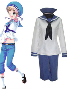 Toussaint Cosplay Costume Axis Powers Hetalia Zealand Peter Kirkland