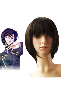 Perruque cosplay Lelouch Lamperouge de Code Geass