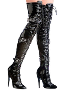 Bottes dessus de genou en vogue