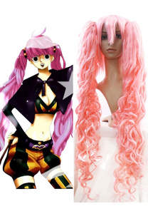 Toussaint Cosplay Perruque rose dans One Piece