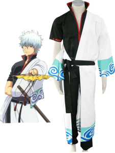 Costume de Cosplay de Gin Tama Gintoki Sakata