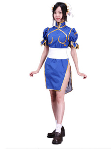 Costume Cosplay de Chunli dans Street Fighter