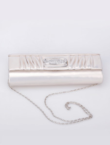 Attractive 26.3*10.5cm Satin Womens Bridal Purse