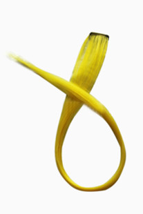 Extensions de cheveux femmes Kanekalon jaune