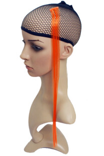 Extensions de cheveux femmes tendance, Kanekalon, oranges
