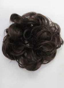 Extensions de cheveux femmes Kanekalon, châtain foncé