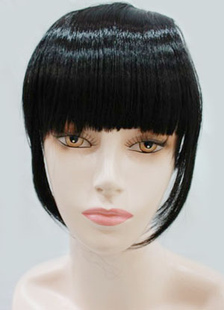Extensions de cheveux femmes Kanekalon B, noirs 12*20cm