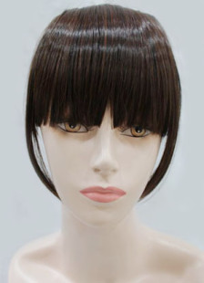 Extensions de cheveux femmes Kanekalon B, marrons 12*20cm