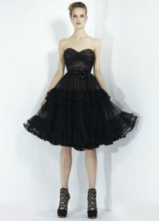 Plus-Size Black Dress