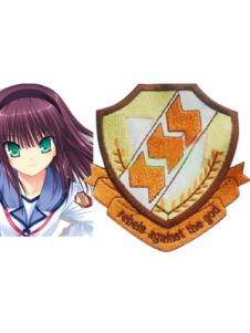 Badge d'école cosplay spécial Angel Beats