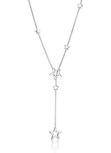 Collier argenté avec pendentif d'étoile