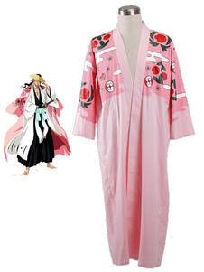 Toussaint Cosplay Costume d’Animé Bleach Kyoraku Shunsui Kimono