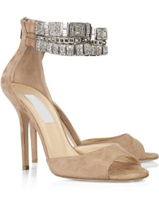 Gorgeous Apricot 3 9/10'' Heel Suede Fashion Shoes