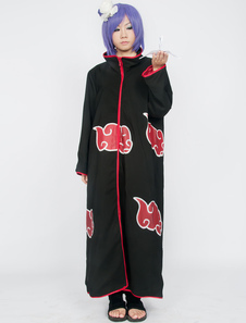 Naruto Konan Akatsuki Toussaint Cosplay Costume