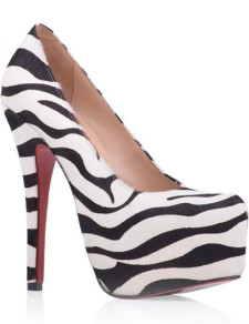 Zebra Pattern  5 1/2