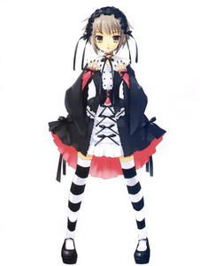 Toussaint Cosplay Costume de Nagato Yuki dans Suzumiya Haruhi