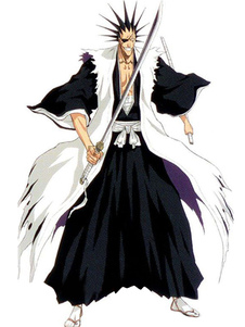 Toussaint Cosplay Costume du capitaine de 11e Division Zaraki Kenpachi dans Bleach