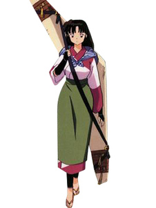 Toussaint Cosplay Costume de Sango dans cartoon Inu Yasha