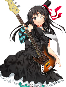 Costume comme Akiyama Mio de K-ON!!