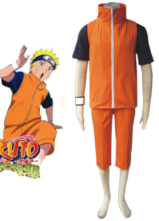 Costume d'adultes d'Uzumaki Naruto dans Naruto Shippuden-Costume cosplay de Halloween