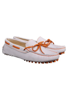 Fashion Sheepskin Gum Rubber Sole Women's Flat Boat Shoes