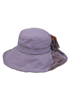 Embroidery Applique Cotton Sun Hat
