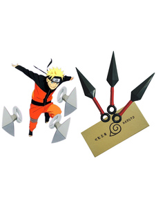Fléchettes de cosplay de Naruto plastique de 3 pièces