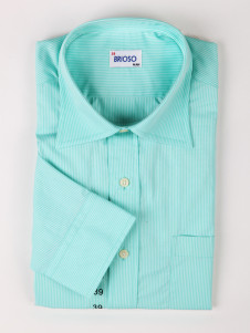 Chemise imprimée loisir homme, 100% coton, grise