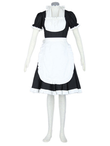 Robe de Bonne noire et blanche pour Halloween