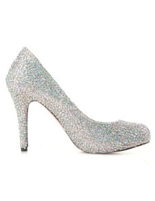 Chaussures à talons hauts sexy avec rhinestones