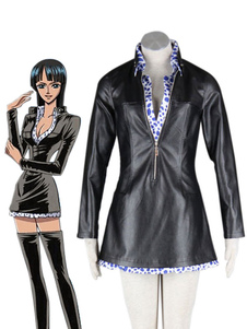 Toussaint Cos play Costume Nico-Robin dans cartoon One Piece