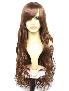 Toussaint Cosplay Perruque châtain foncé Hetalia Elizaveta Hedervary