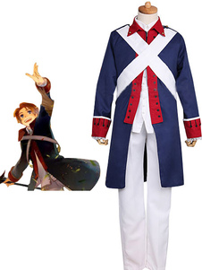 Toussaint Cosplay Costume comme America Alfred·F· Jones de Axis Powers Hetalia