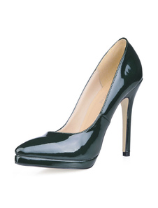 Talon haut à talons aigus et bout pointu