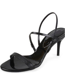 Sandales en vogue à bout ouvert de PU