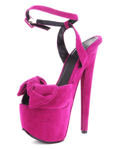 Charmantes sandales en tissu de terry avec noeud et bracelet à cheville